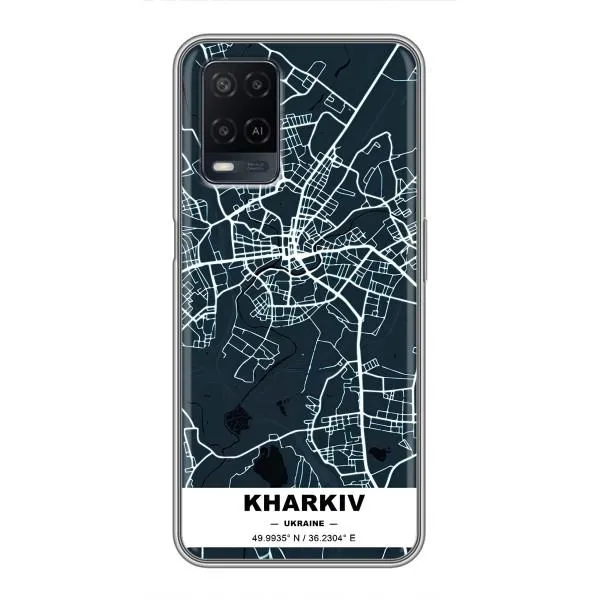 Чехол с принтом «Харьков» для OPPO A54