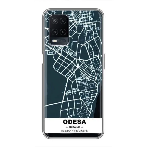 Чехол с принтом «Одесса» для OPPO A54