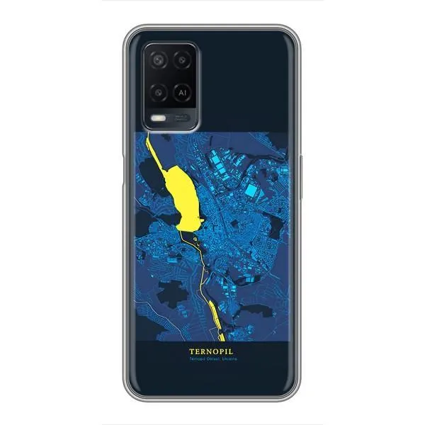 Чехол с принтом «Тернополь» для OPPO A54
