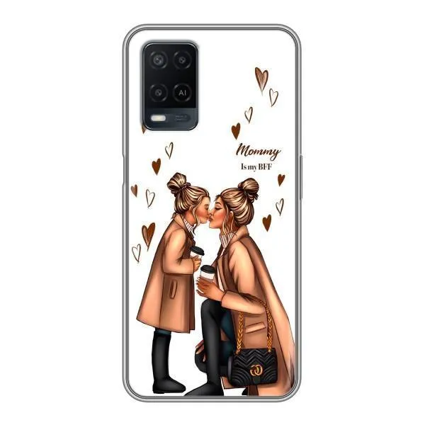 Чехол с принтом «Дочка и мама» для OPPO A54