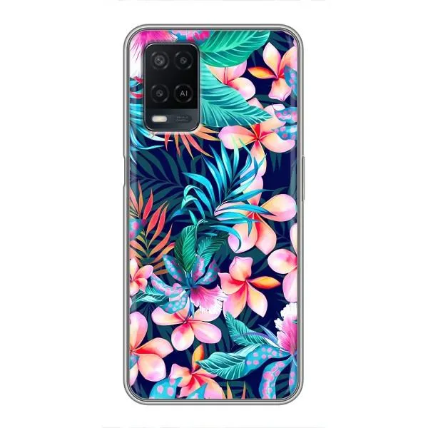 Чехол с принтом «Красочные цветы» для OPPO A54 Чехол с принтом «Красочные цветы» для OPPO A54