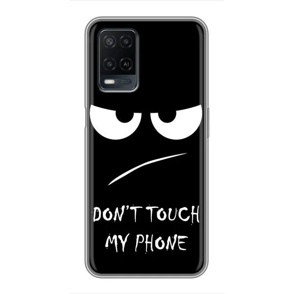 Чехол с принтом «Dont Touch» для OPPO A54