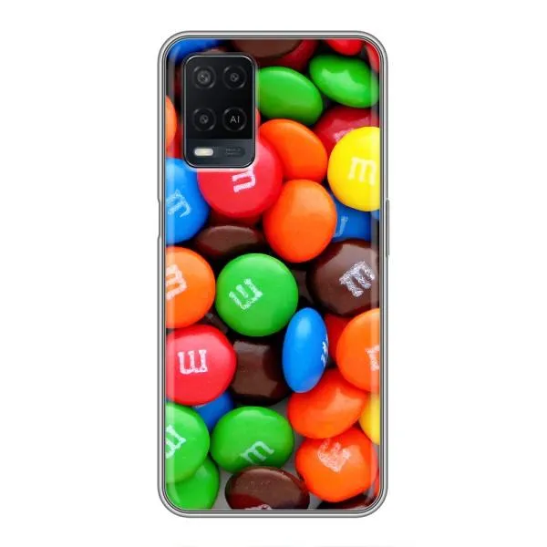 Чехол с принтом «MM's» для OPPO A54