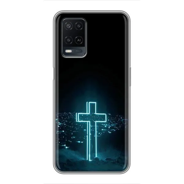 Чохол з принтом «Хрест і місто» для OPPO A54