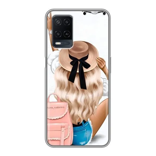 Чехол с принтом «Путешествие» для OPPO A54