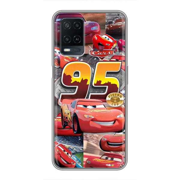 Чохол з принтом «Колаж Блискавка Маквін» для OPPO A54 Чохол з принтом «Колаж Блискавка Маквін» для OPPO A54