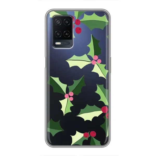 Чехол с принтом «Рождественский фон» для OPPO A54 Чехол с принтом «Рождественский фон» для OPPO A54