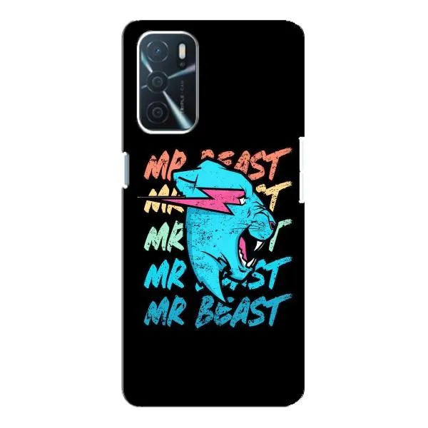 Чехол с принтом «logo Mr beast» для OPPO A54s