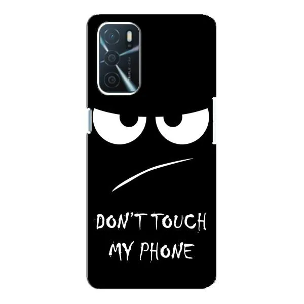 Чехол с принтом «Dont Touch» для OPPO A54s