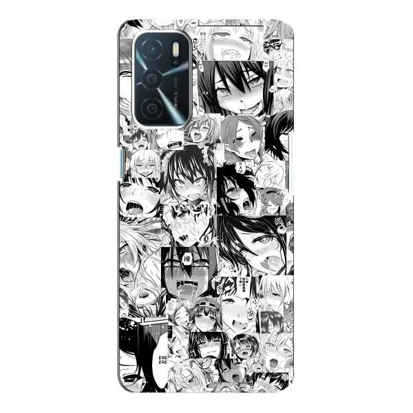 Чохол з принтом «Ahegao manga» для OPPO A54s