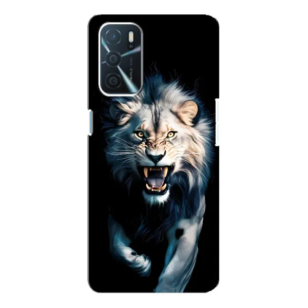 Чехол с принтом «Лев в темноте» для OPPO A54s