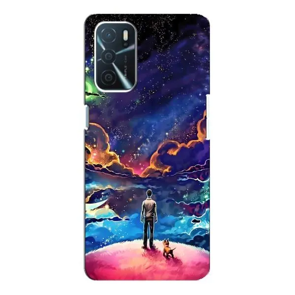 Чехол с принтом «Галактический вид» для OPPO A54s