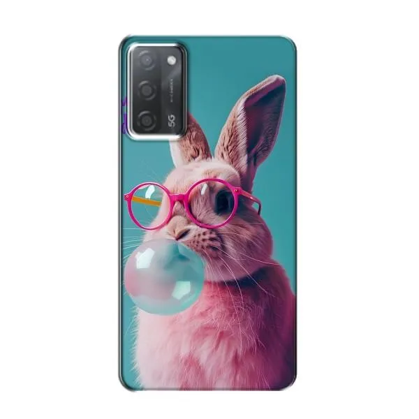 Чехол с принтом «Кролик в очках» для OPPO A55 Чехол с принтом «Кролик в очках» для OPPO A55