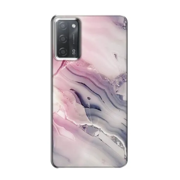 Чехол с принтом «Пурпурный Мрамор» для OPPO A55