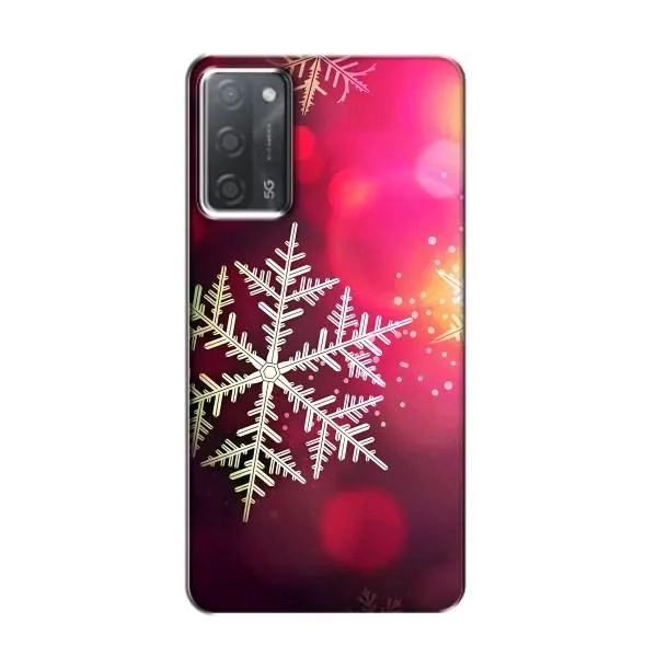 Чехол с принтом «Снежинка» для OPPO A55