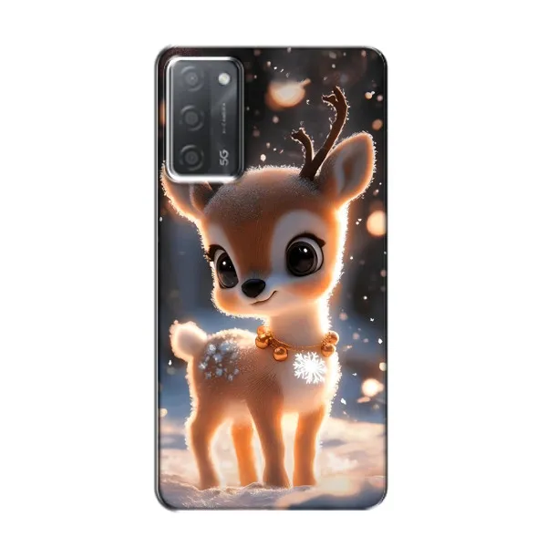 Чехол с принтом «Олененок» для OPPO A55
