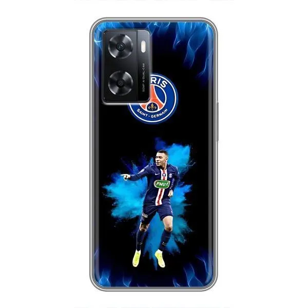 Чохол з принтом «Мбаппе у вогні» для OPPO A57s