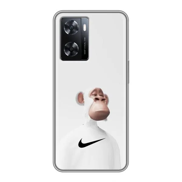 Чохол з принтом «мавпа NFT Nike» для OPPO A57s Чохол з принтом «мавпа NFT Nike» для OPPO A57s