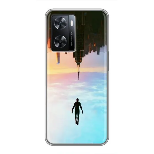 Чехол с принтом «Паук человек» для OPPO A57s