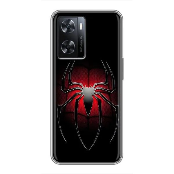 Чехол с принтом «Паук марвел» для OPPO A57s