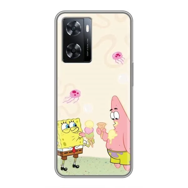Чохол з принтом «Патрік і Боб» для OPPO A57s Чохол з принтом «Патрік і Боб» для OPPO A57s