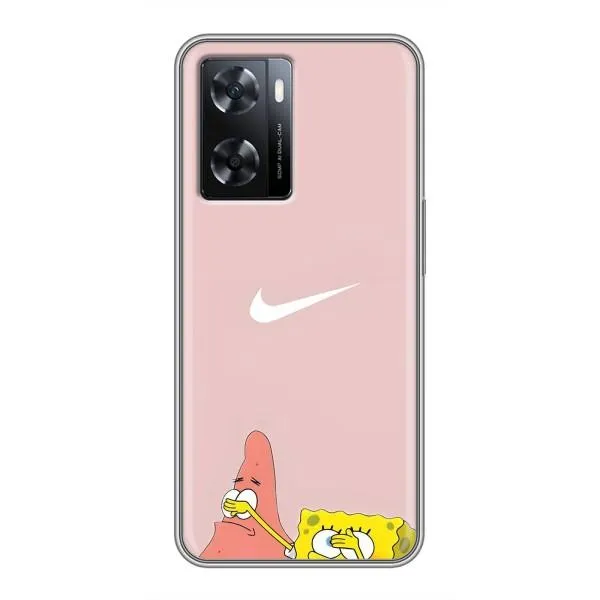 Чохол з принтом «Патрік і Губка» для OPPO A57s Чохол з принтом «Патрік і Губка» для OPPO A57s