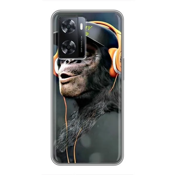 Чехол с принтом «В наушниках» для OPPO A57s Чехол с принтом «В наушниках» для OPPO A57s