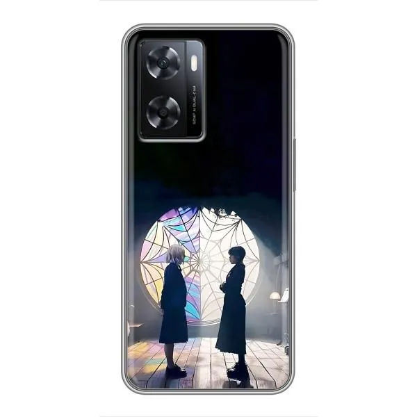 Чехол с принтом «Уэнздей и Инид» для OPPO A57s