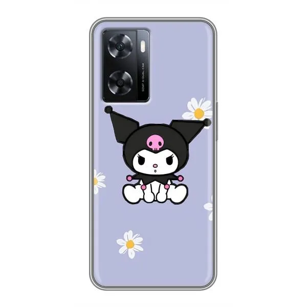 Чехол с принтом «Куроми в цветах» для OPPO A57s