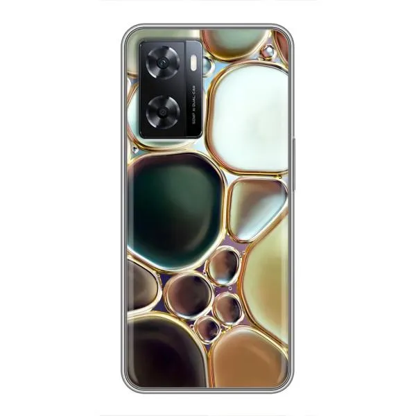 Чехол с принтом «Радужный Мрамор» для OPPO A57s Чехол с принтом «Радужный Мрамор» для OPPO A57s