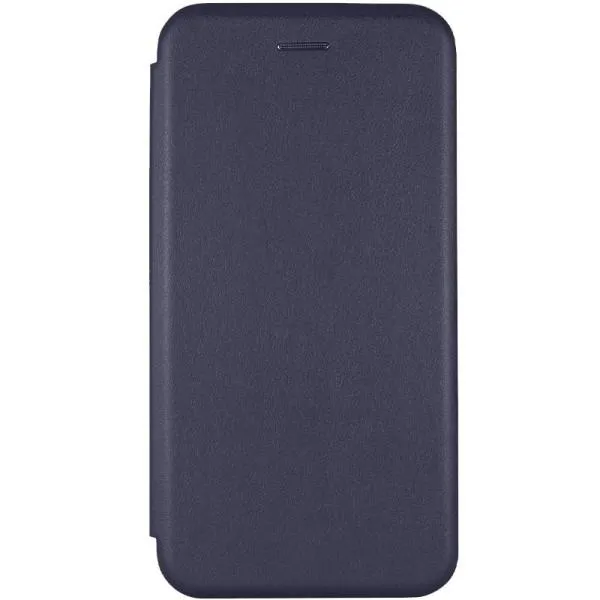Кожаный чехол-книжка Classy для Oppo A58 4G — Темно-синий — фото 1
