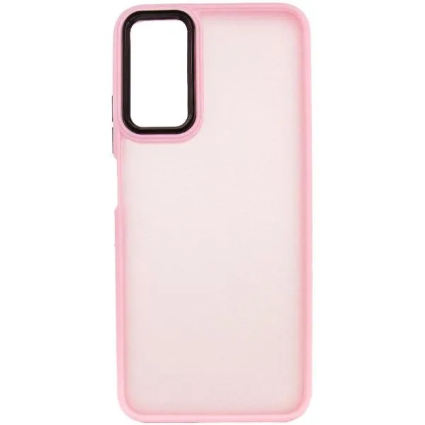 Чехол TPU+PC Lyon Frosted для Oppo A58 4G — Розовый — фото 2