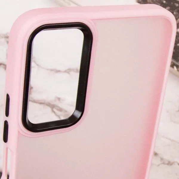 Чехол TPU+PC Lyon Frosted для Oppo A58 4G — Розовый — фото 5