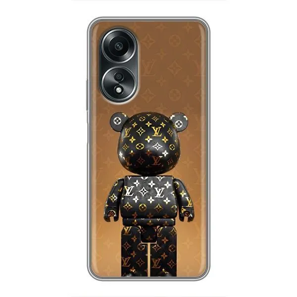 Чехол с принтом «Bearbrick» для OPPO A58 (4G)