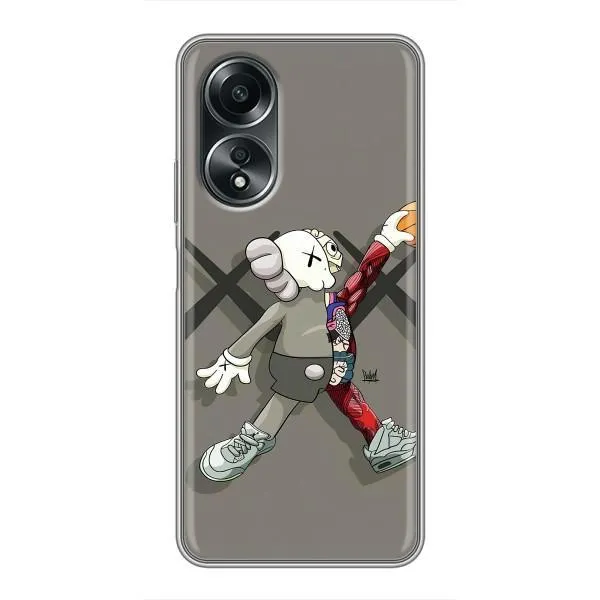 Чехол с принтом «Беарбрик Джордан» для OPPO A58 (4G)