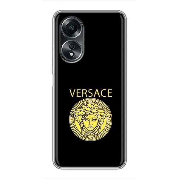 Чехол с принтом «Versace» для OPPO A58 (4G)