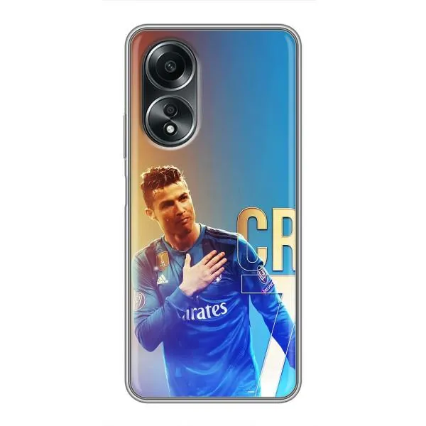 Чехол с принтом «CR7 Real» для OPPO A58 (4G) Чехол с принтом «CR7 Real» для OPPO A58 (4G)