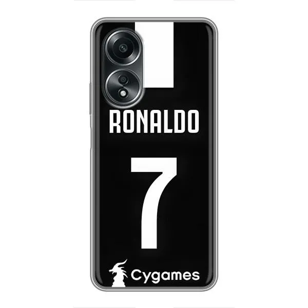 Чехол с принтом «RONALDO 7» для OPPO A58 (4G) Чехол с принтом «RONALDO 7» для OPPO A58 (4G)