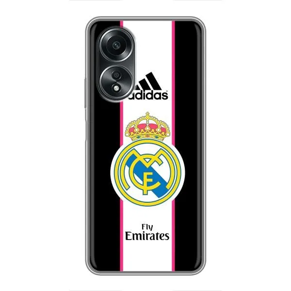Чехол с принтом «лого Real Madrid» для OPPO A58 (4G) Чехол с принтом «лого Real Madrid» для OPPO A58 (4G)