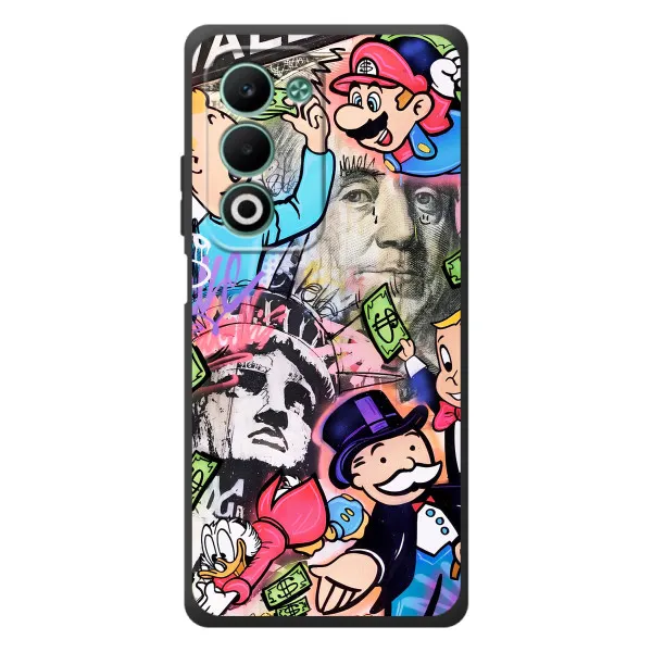 Чехол с принтом «Monopoly man» для OPPO A5m