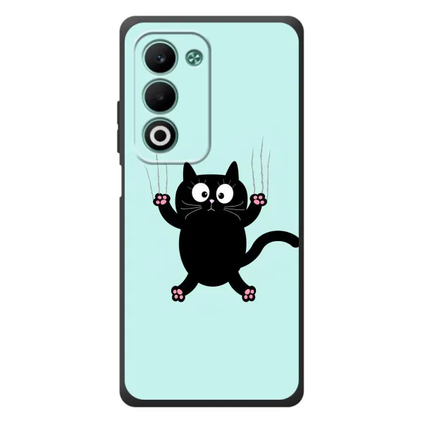 Чехол с принтом «Падающий кот» для OPPO A5m