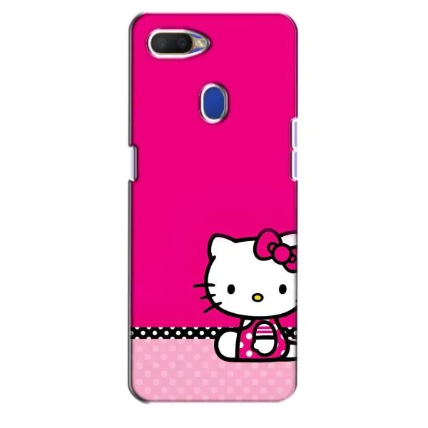 Чохол з принтом «Girl KITTY» для OPPO A5s