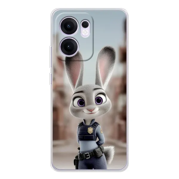 Чехол с принтом «Офицер Джуди Хоппс» для OPPO A5x 5G