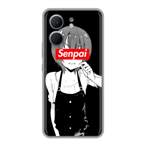 Чехол с принтом «Senpai» для OPPO A5x