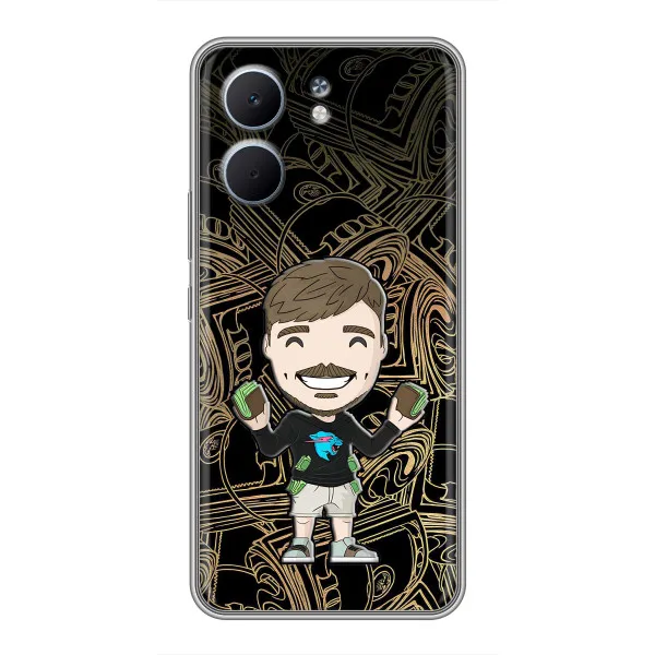 Чехол с принтом «Mister Beast» для OPPO A5x