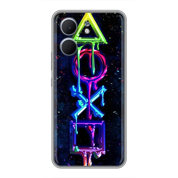 Чехол с принтом «Pleystation лого» для OPPO A5x