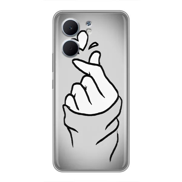 Чехол с принтом «Значок Love» для OPPO A5x