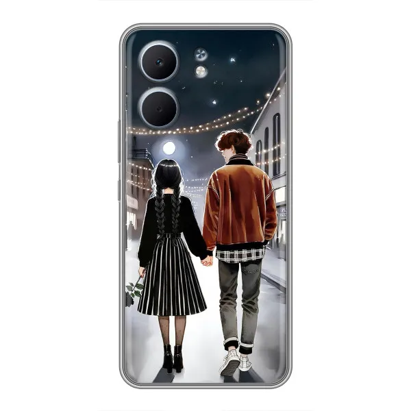 Чехол с принтом «Уэнздей и Тайлер» для OPPO A5x