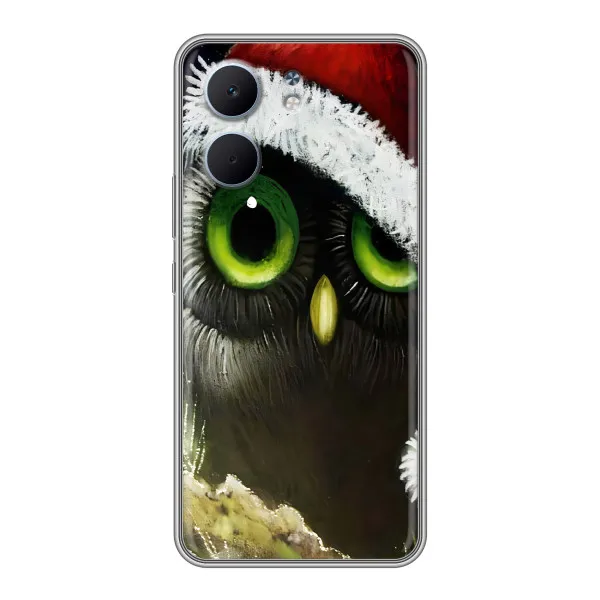 Чехол с принтом «Новогодняя Сова» для OPPO A5x