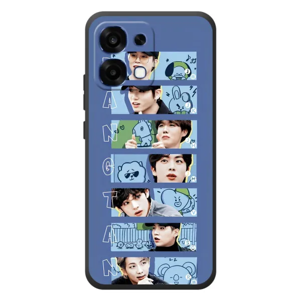 Чехол с принтом «Bangtan» для OPPO A6 Pro